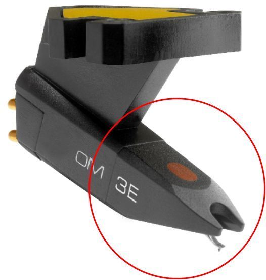ORTOFON Stylus 3 E Pikap iğnesi (OM, OMP Serileri için)