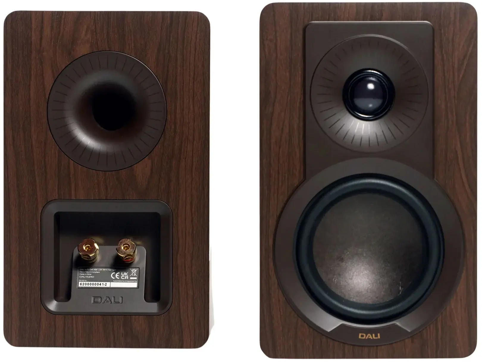 DALİ KUBİD RAF TİPİ HOPARLÖR WALNUT