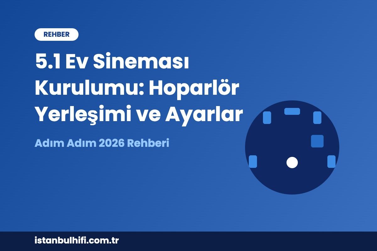 5.1 Ev Sineması Kurulumu: Hoparlör Yerleşimi ve Ayarlar Adım Adım (2026)