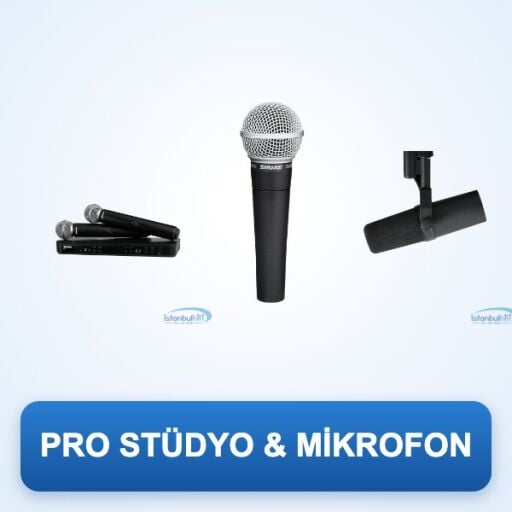 PRO STÜDYO VE MİKROFON EKİPMANLARI