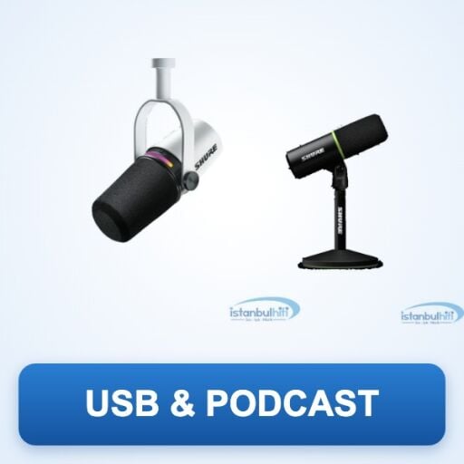 USB VE PODCAST MİKROFONLARI
