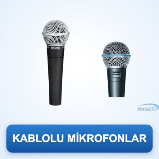 KABLOLU VE KÜRSÜ MİKROFONLAR