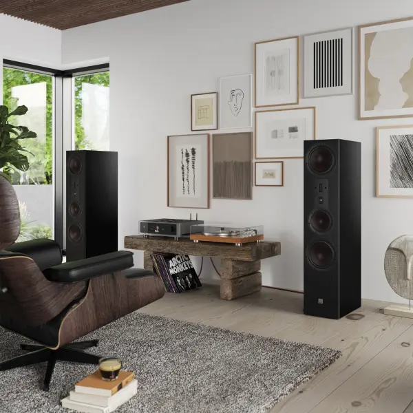 Dali Opticon 8 MK2 Kule Tipi Hoparlör Çift Siyah