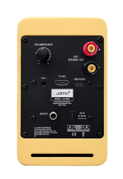 JAMO Mini MKII Yellow High Gloss (Lake Sarı) Aktif Hoparlör