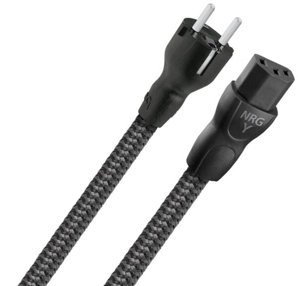 Audioquest NRG-Y3 Low-Distortion 3 Pole Power Cable 1mt.