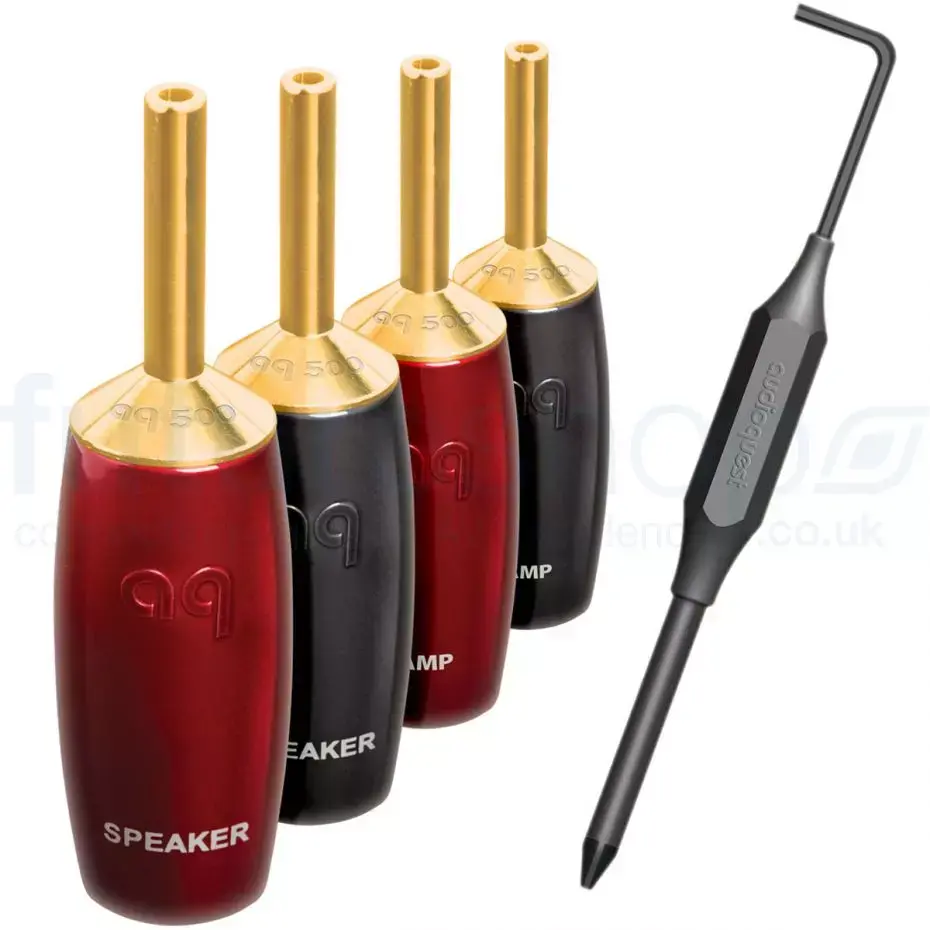 AudioQuest SureGrip 507 Serisi Banana Konnektör 4'lü Set