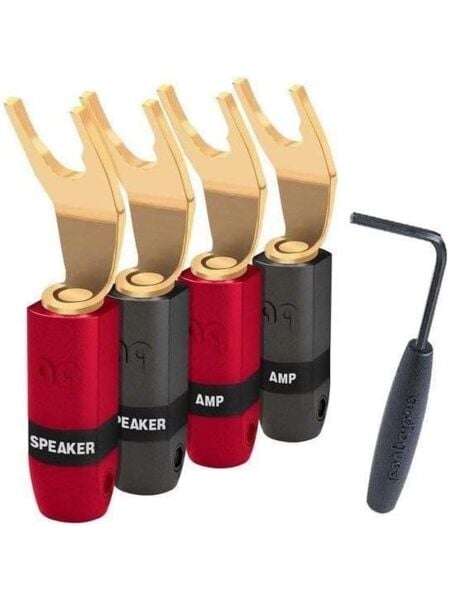 AudioQuest SureGrip 300 Banana Konnektör (4'lü Set)