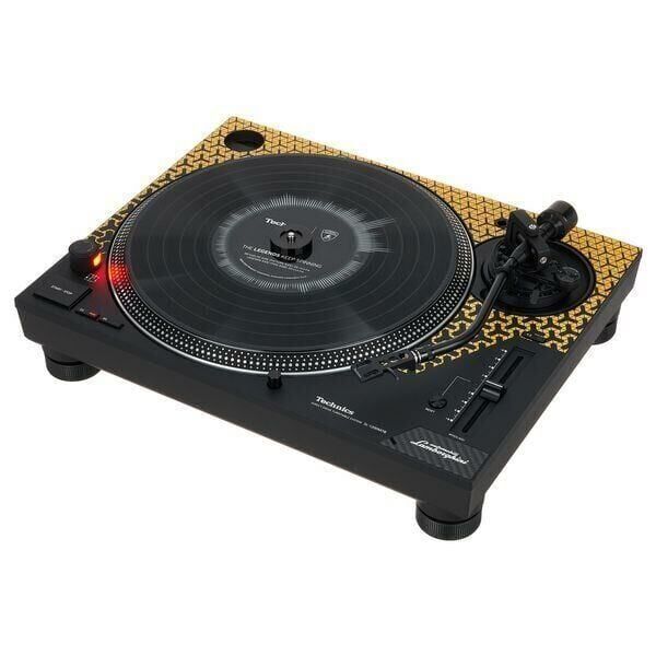 Technics SL-1200M7BEY Lamborghini Special Edition Direct Drive Pikap Sarı