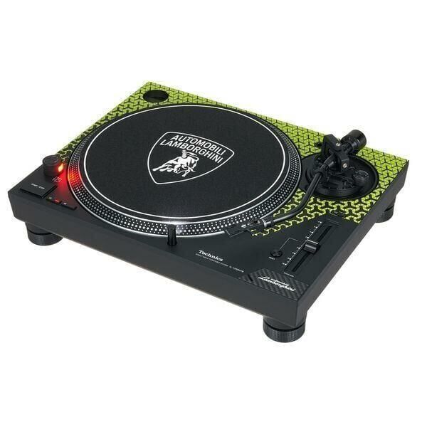 Technics SL-1200M7BEG Lamborghini Special Edition Direct Drive Pikap Yeşil