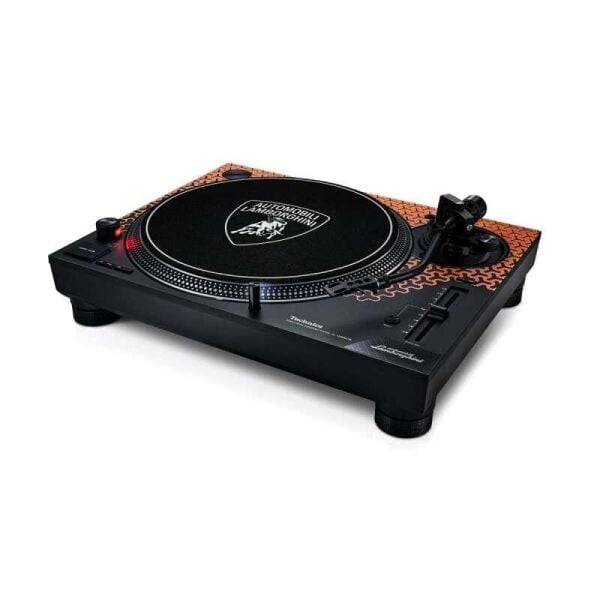 Technics SL-1200M7BED Special Edition Lamborghini Direct Drive Turntable Turuncu