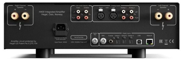 Hegel H400 Streaming Amplifikatör
