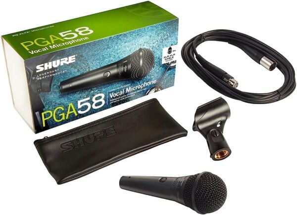 SHURE PGA58-XLR-E Dinamik Mikrofon