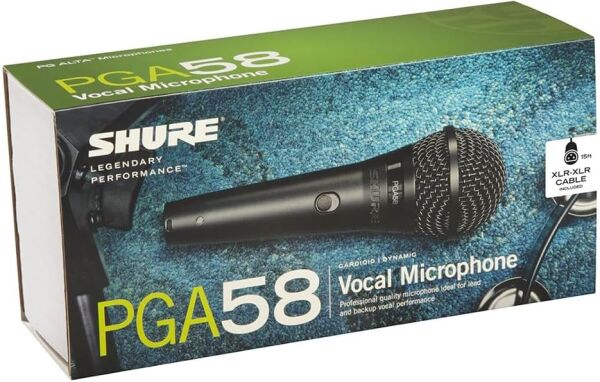 SHURE PGA58-XLR-E Dinamik Mikrofon