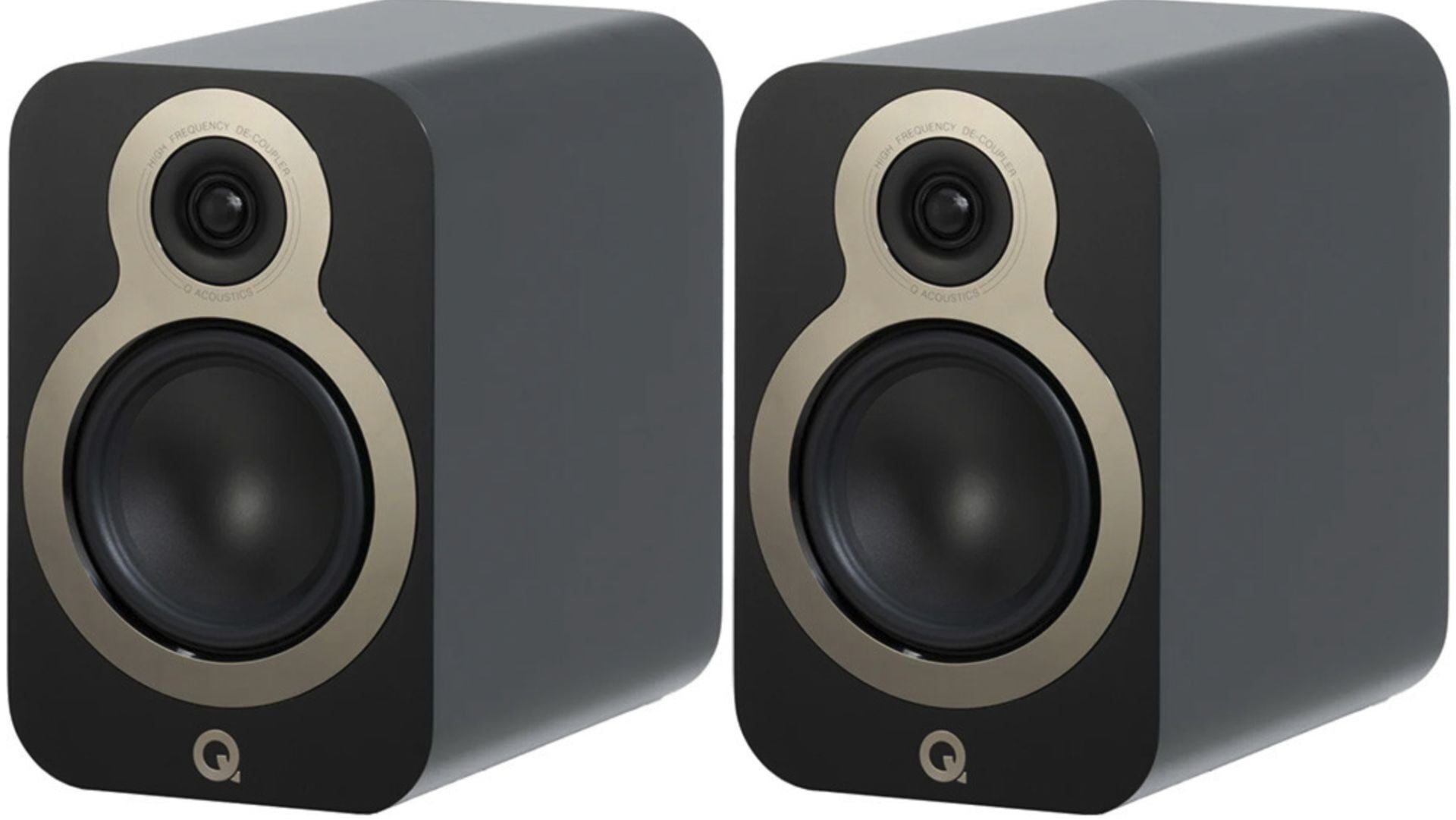 Q Acoustics 3020c Raf Tipi Hoparlör Satin Black (Çift Fiyatı)