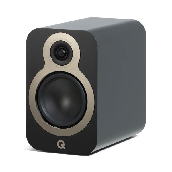 Q Acoustics 3020c Raf Tipi Hoparlör Satin Black (Çift Fiyatı)