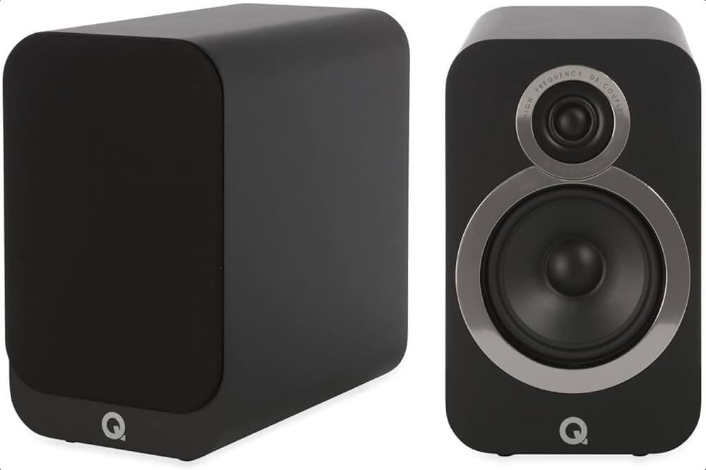 Q Acoustics 3030c Raf Tipi Hoparlör Satin Black (Çift Fiyatı)