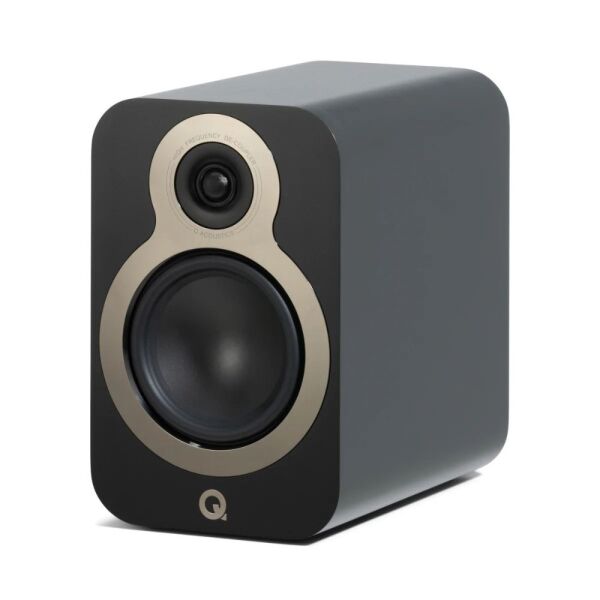 Q Acoustics 3030c Raf Tipi Hoparlör Satin Black (Çift Fiyatı)