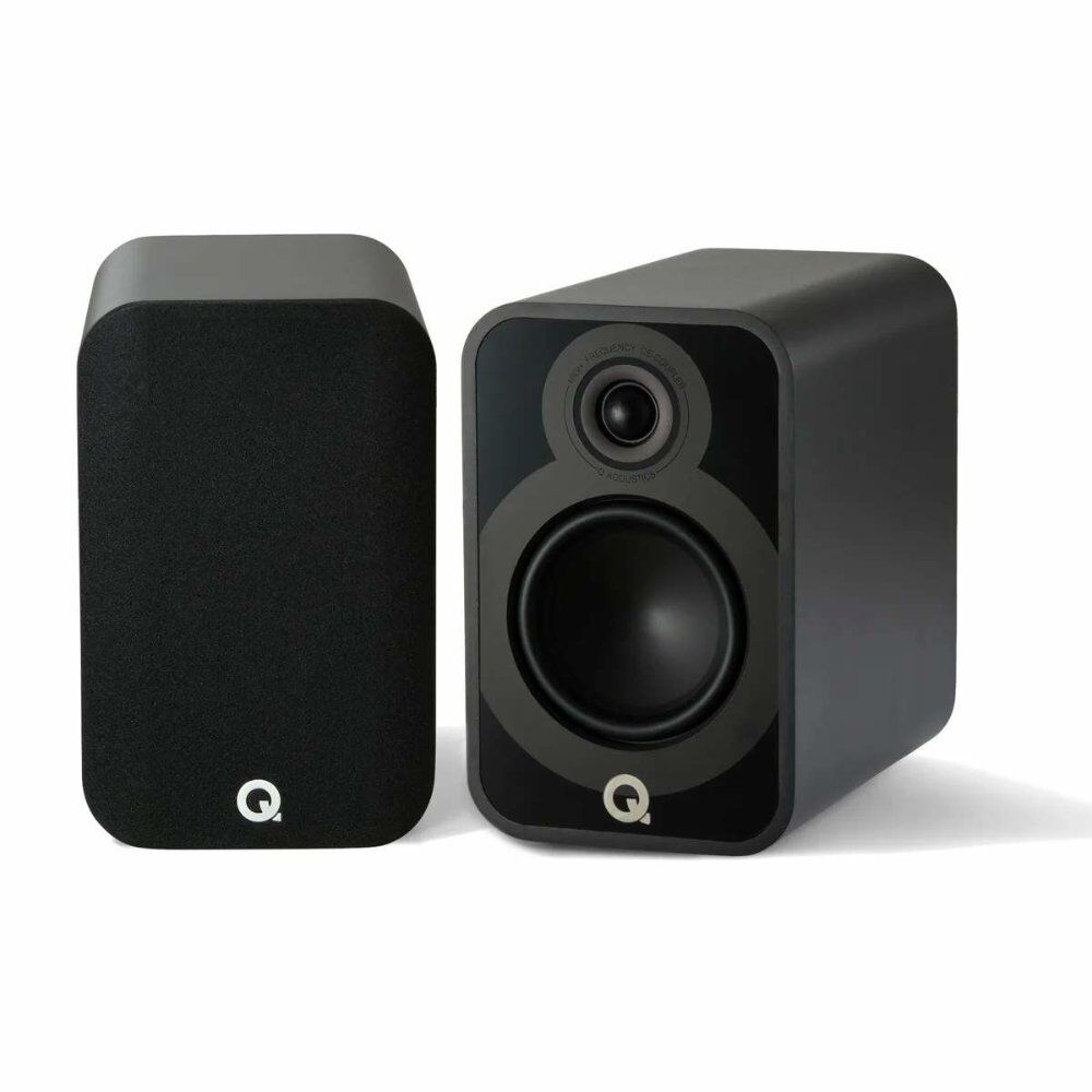 Q Acoustics 5020 Raf Tipi Hoparlör Satin Black (Çift Fiyatı)