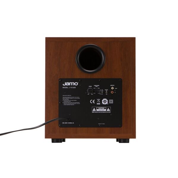 Jamo J10 150W Aktif Subwoofer Koyu Elma