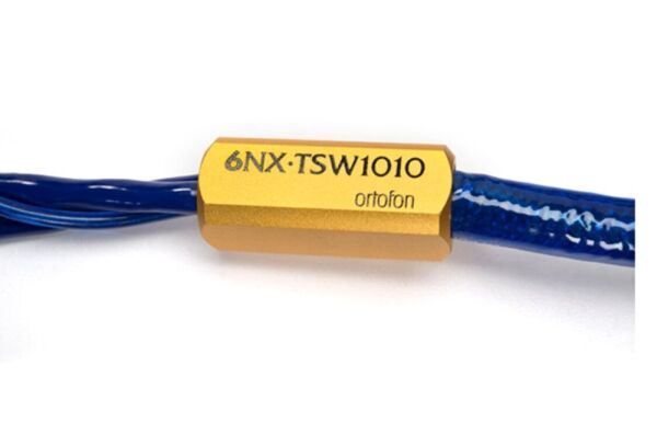 Ortofon 6NX-TSW-1010R Topraklamalı RCA-RCA Premium Pikap Kablosu 1,2 m
