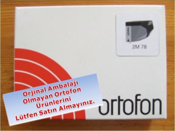 ORTOFON STYLUS 2M 78 TAŞ PLAK YEDEK İĞNESİ