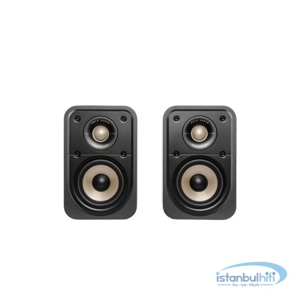 Polk Audio SIGNATURE ELITE ES10 Raf Tipi Hoparlör Siyah (Çift Fiyatıdır)