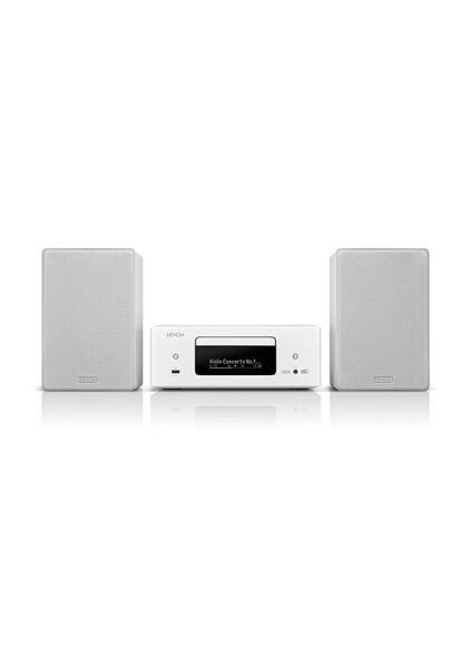Denon RCD-N12 DAB Hi-Fi Müzik Sistemi Beyaz