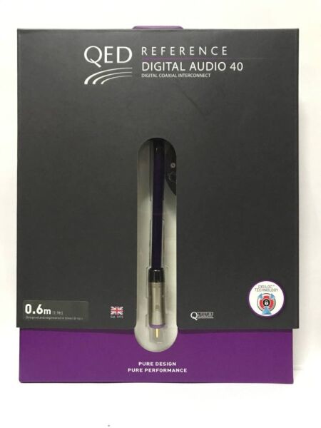 QED QE-3210 Reference Digital Audio 40 Koaksiyel Kablo 60 cm