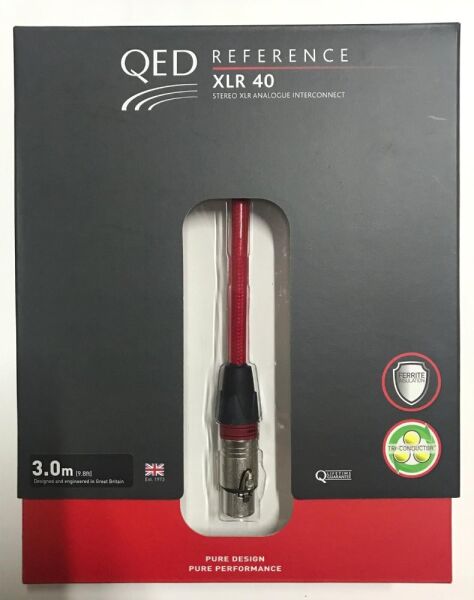 QED QE-3284 Reference XLR 40 Analogue Kablo 3 m