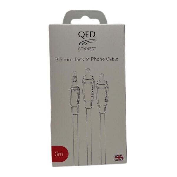 QED QE-8117 Connect 3,5mm Jack-RCA Kablo 3 m