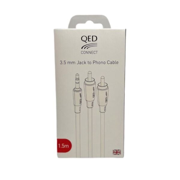 QED QE-8114 Connect 3,5mm Jack-RCA Kablo 1,5 m