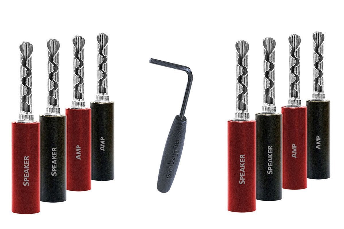 AudioQuest SureGrip 100 Silver BFA/Banana Konnektör