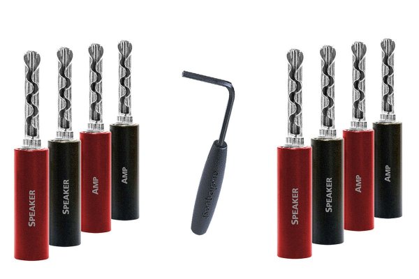 AudioQuest SureGrip 100 Silver BFA/Banana Konnektör
