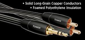 AudioQuest Tower 3,5mm-RCA Kablo 3 m