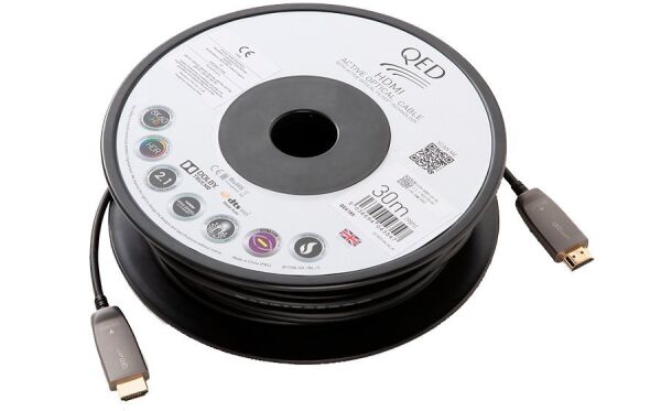 QED QE-6185 Performance Optical HDMI LSZH 30 m