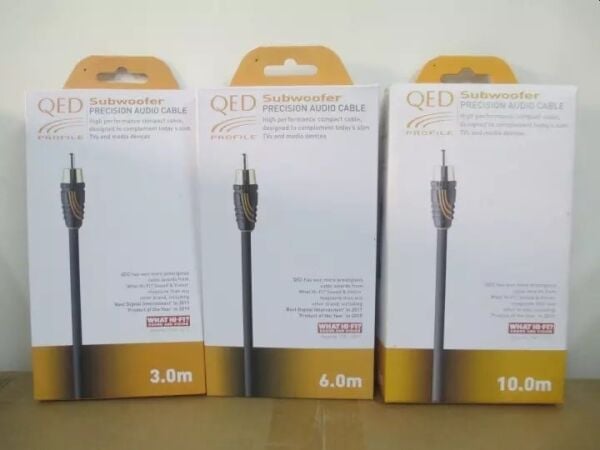 QED QE-2727 Profile Subwoofer Kablosu 6 m