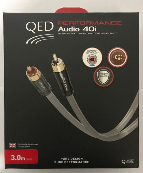 QED QE-6117 Performance Audio 40i RCA Kablo 3 m