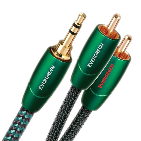 AudioQuest Evergreen 3,5mm-RCA Kablo 3 m