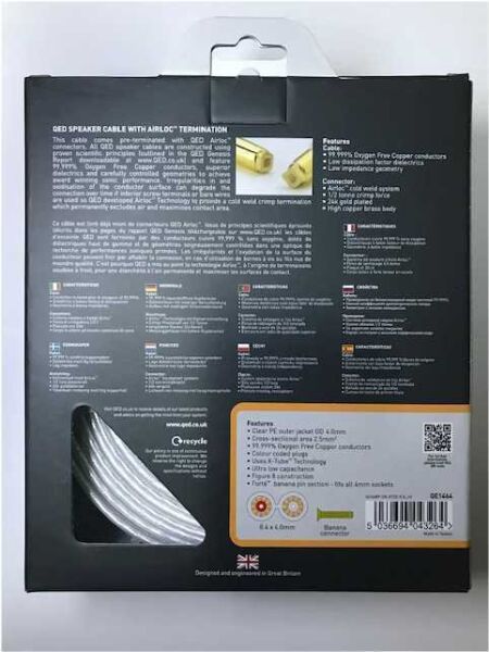 QED QE-1464 XT-25 Hoparlör Kablosu 2x5 m