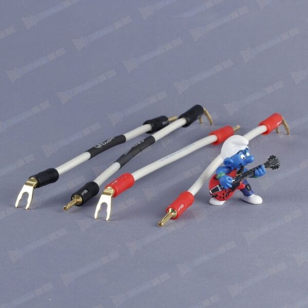 QED QE-1830 Airloc ABS Spade Konnektör (1 Kırmızı + 1 Siyah)