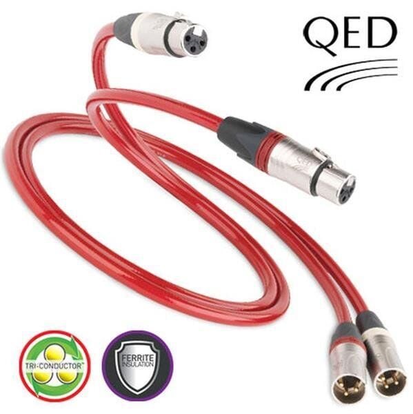 QED QE-3282 Reference XLR 40 Analogue Kablo 1 m