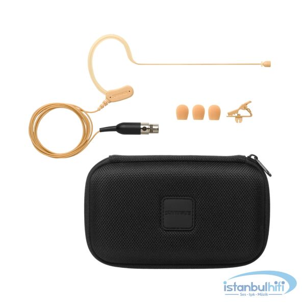 Shure MX153 Kulak Üstü Mikrofon Ten Rengi (Omni, TQG)