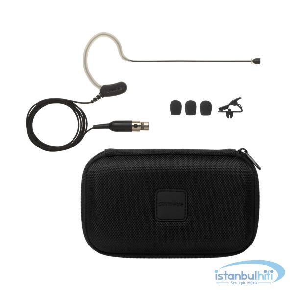 Shure MX153 Kulak Üstü Mikrofon Ten Rengi (Omni, TQG)