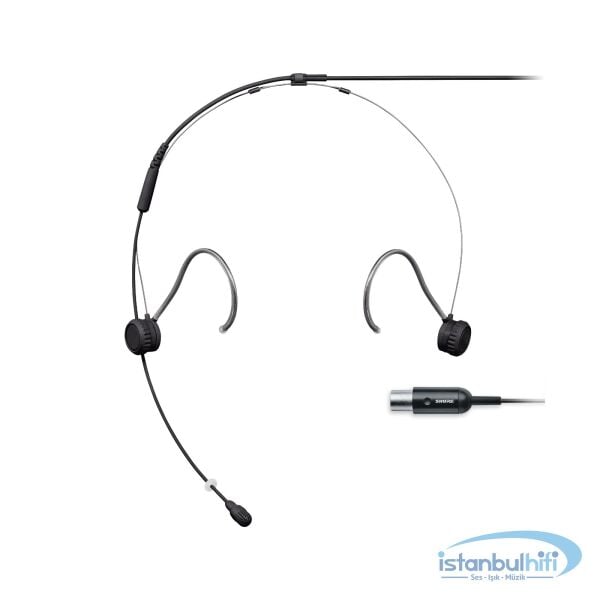 Shure TwinPlex TH53 Kafa Mikrofonu Siyah (Omni, MTQG)