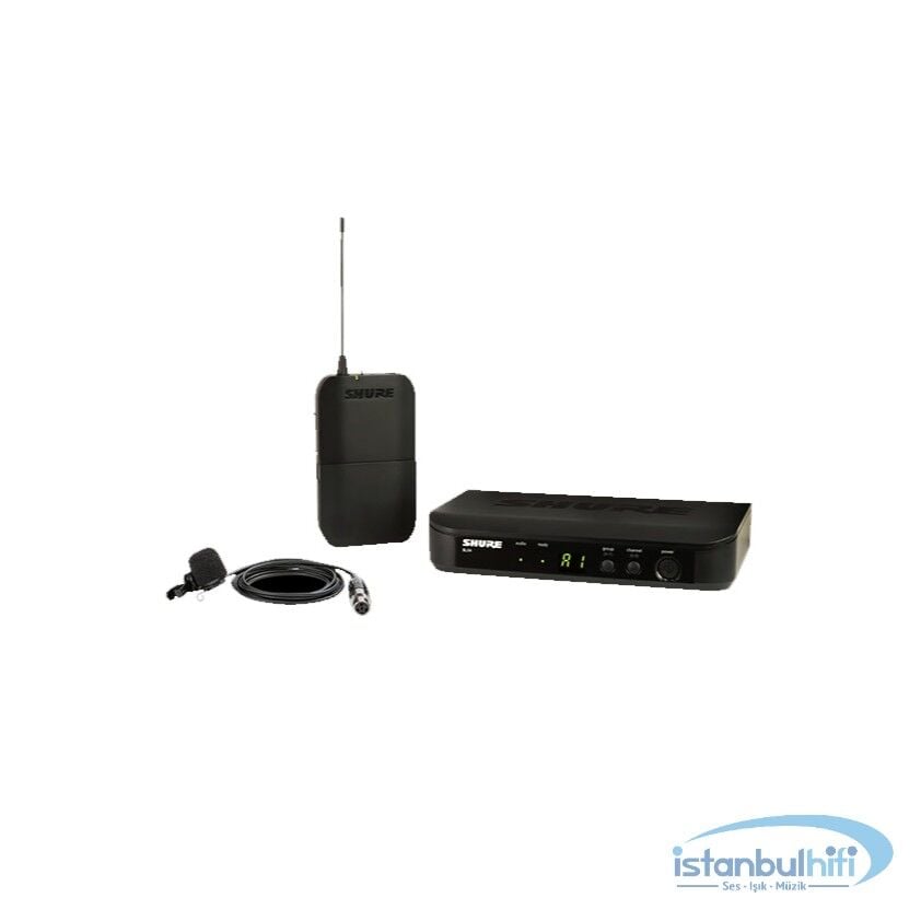 Shure BLX14E/WL185 Kablosuz Yaka Mikrofonu Sistemi (H8E)