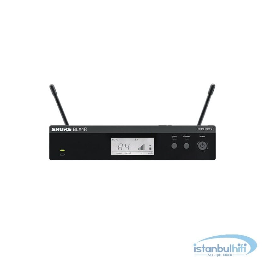 Shure BLX4R Rack Tipi Kablosuz Alıcı (H8E)