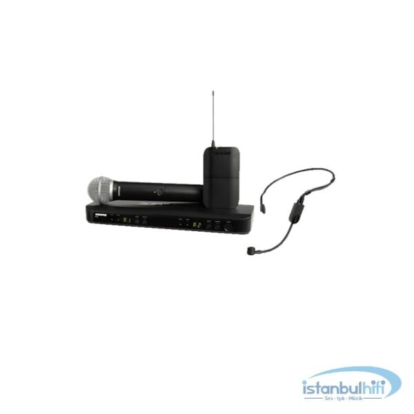 Shure BLX1288/PGA31 Çift Kablosuz Sistem (El + Kafa Mikrofonu)