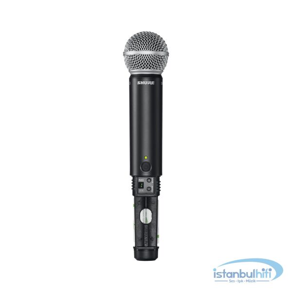Shure BLX24E/SM58 Kablosuz El Mikrofonu Sistemi (H8E)
