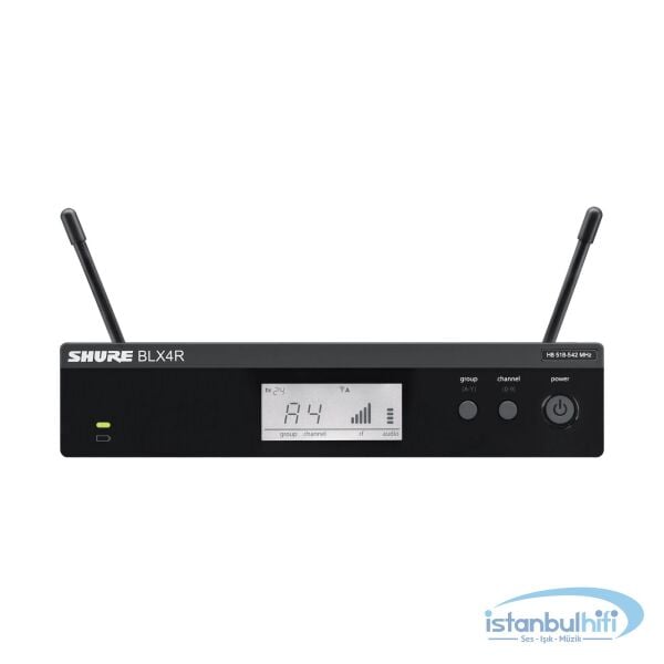 Shure BLX24RE/Beta58A Rack Alıcılı Kablosuz El Mikrofonu Sistemi (H8E)