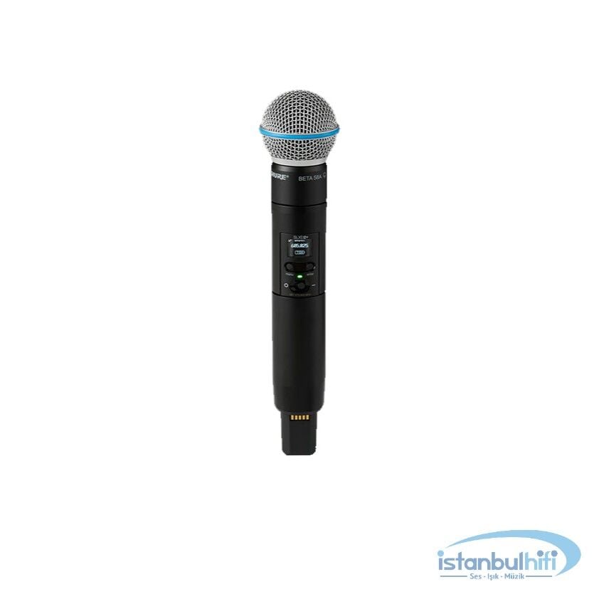 Shure SLXD2/Beta58A Dijital Kablosuz El Mikrofonu Verici (G65)